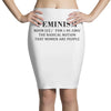Feminism Pencil Skirts
