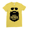 happy father's day Ladies Fitted T-Shirt