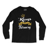 kings are born in february Long Sleeve Shirts