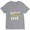 queens are born in 1978 V-Neck Tee