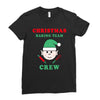 christmas baking team crew elf Ladies Fitted T-Shirt
