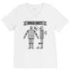 onward robots! &ndash; by chris ware V-Neck Tee