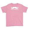 hey moustache! Youth Tee