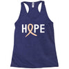 Hope Uterine Cancer Awareness Racerback Tank