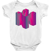 colorful nintendo Baby Bodysuit