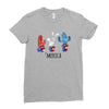 4th of July Ladies Fitted T-Shirt