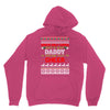santa only comes once a year daddy is always here to cheer Unisex Hoodie