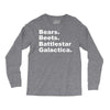 bears, beets, battlestar galactica Long Sleeve Shirts