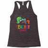 teacher saurus Racerback Tank