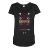 hippie Maternity Scoop Neck T-shirt