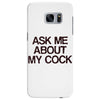 ask me about my cock rooster Samsung Galaxy S7 Edge