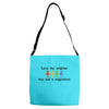 love thy neighbor! Adjustable Strap Totes