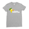 duck norris Ladies Fitted T-Shirt