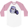 mega flipped off 3/4 Sleeve Shirt
