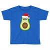 santa avocado Toddler T-shirt