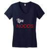 live noods Women's V-Neck T-Shirt