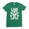 i am the one who lifts Ladies Fitted T-Shirt
