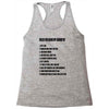 rules for dating my daughter shirt t shirt perfect father's gift Racerback Tank