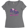 mount wolfmore Women's Triblend Scoop T-shirt