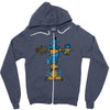 wonderland totem Zipper Hoodie