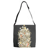 bad tempered rodents Adjustable Strap Totes