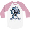 muscle shark its summer time 3/4 Sleeve Shirt