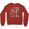 dabbing animals Crewneck Sweatshirt