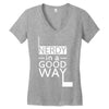 nerdy in a good way 2 Women's V-Neck T-Shirt