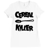 cereale tueur cuillere Ladies Fitted T-Shirt