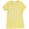 carbon based organism Ladies Fitted T-Shirt