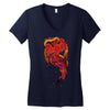 phoenix rising Women's V-Neck T-Shirt