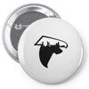 atlanta skyline falcons logo Pin-back button