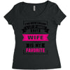 I've Been Called A Lot Of Names But Wife Is My Favorite Women's Triblend Scoop T-shirt