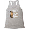 best cat mom Racerback Tank