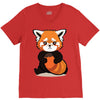 red fox 3 V-Neck Tee