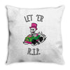 let 'er r Throw Pillow