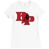 fight! red mercs, fight! Ladies Fitted T-Shirt
