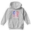 stand for the flag kneel for the cross Youth Hoodie