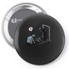 cat ats new gift Pin-back button