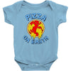 pizza on earth Baby Bodysuit