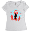 adventure girl Women's Triblend Scoop T-shirt