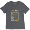 Leo Facts Zodiac V-Neck Tee