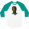 zombie brain out 3/4 Sleeve Shirt