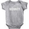 five nights at freddy's pizzeria security Baby Bodysuit