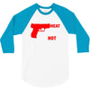 packing heat   i'm hot 3/4 Sleeve Shirt