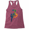 jake paul calorful Racerback Tank