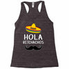 hola bitchachos Racerback Tank