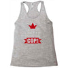 frisk cop leo police wife Racerback Tank