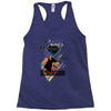 who loves doberman Racerback Tank
