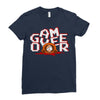 game over Ladies Fitted T-Shirt